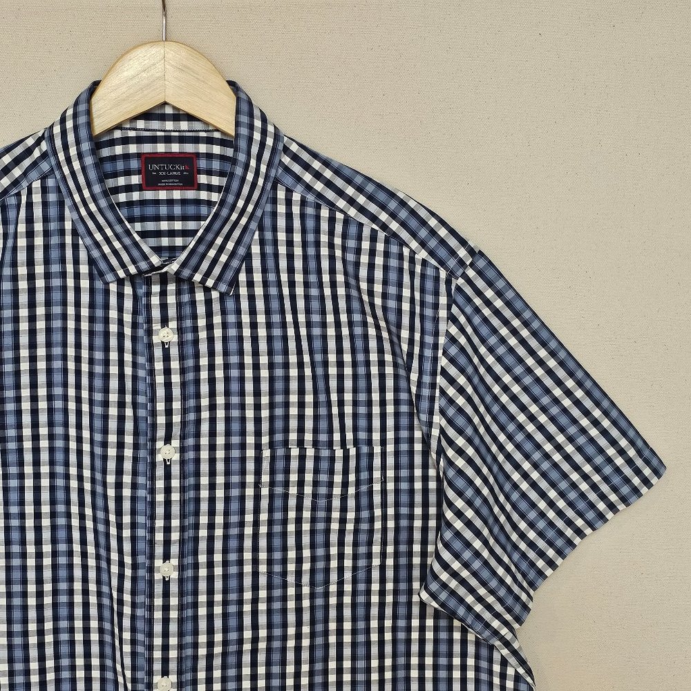 UNTUCKit Short Sleeve Button Down XXL